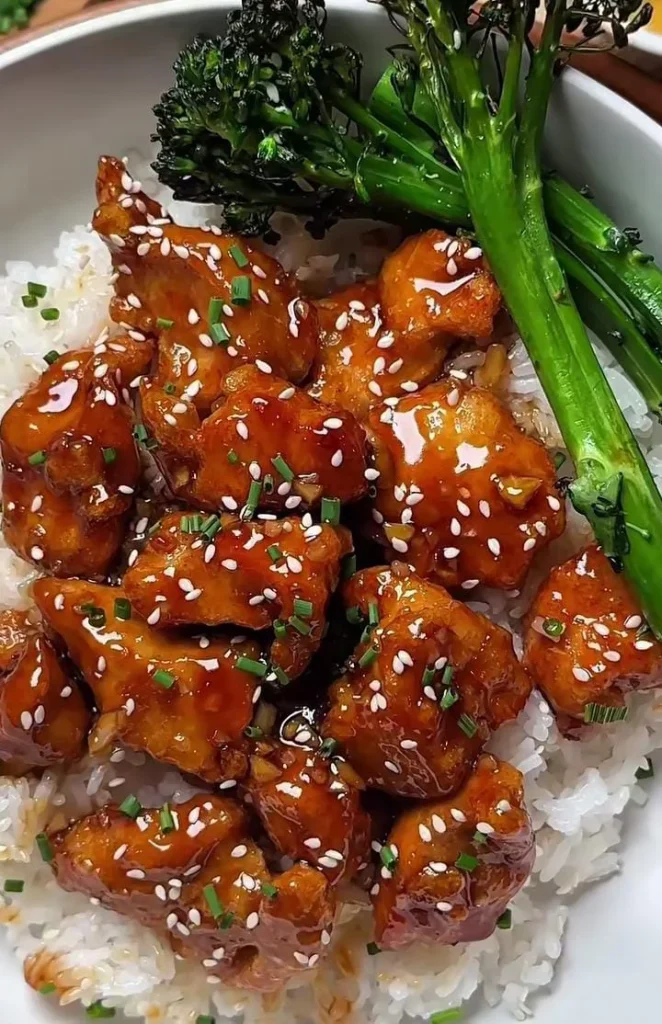 Sticky Honey Garlic Chicken