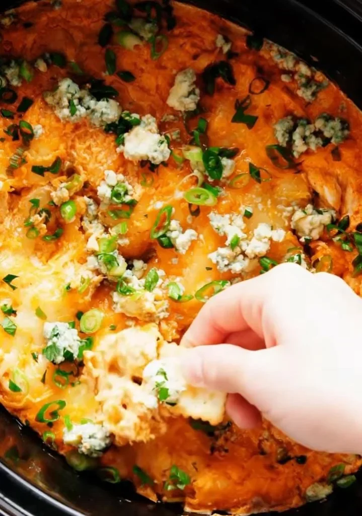 Crockpot Buffalo Chicken