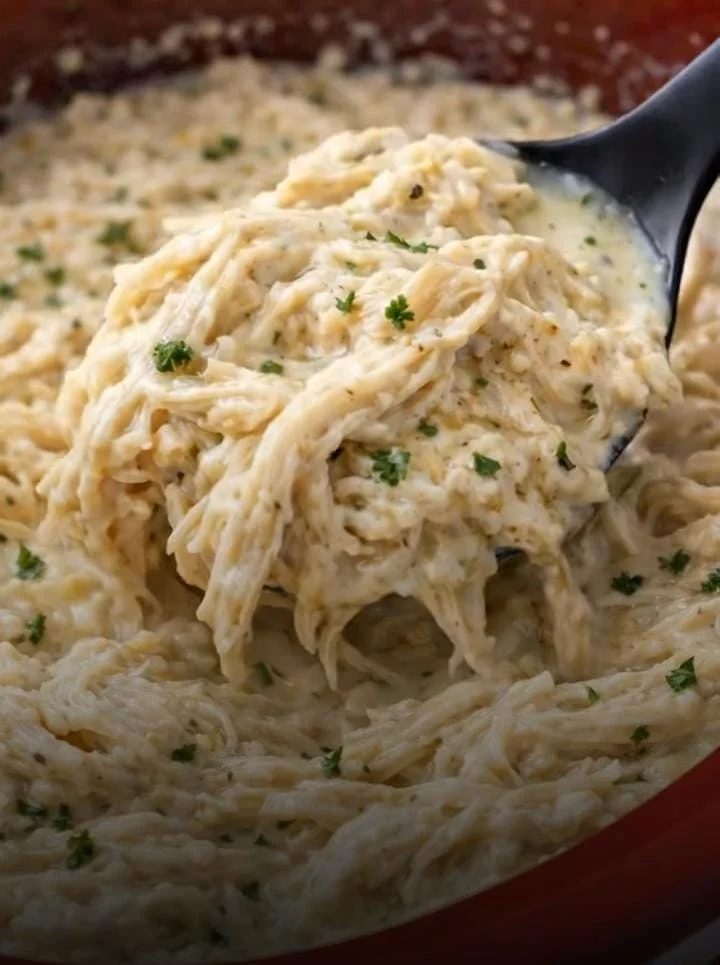 Crockpot Chicken Alfredo