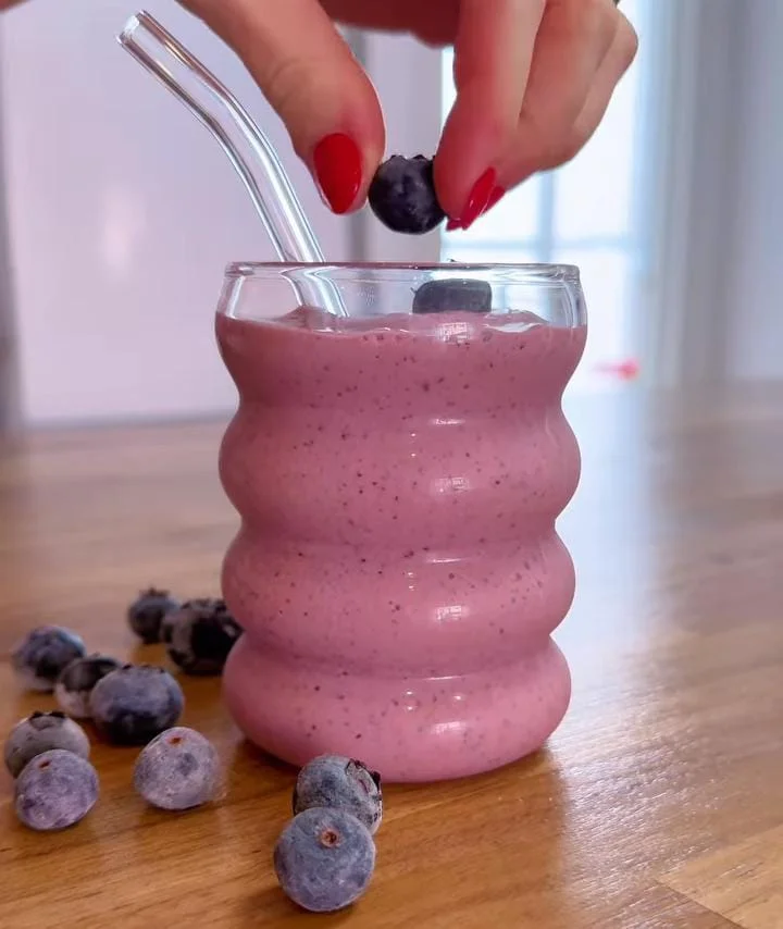 Blueberry Almond Protein Smoothie