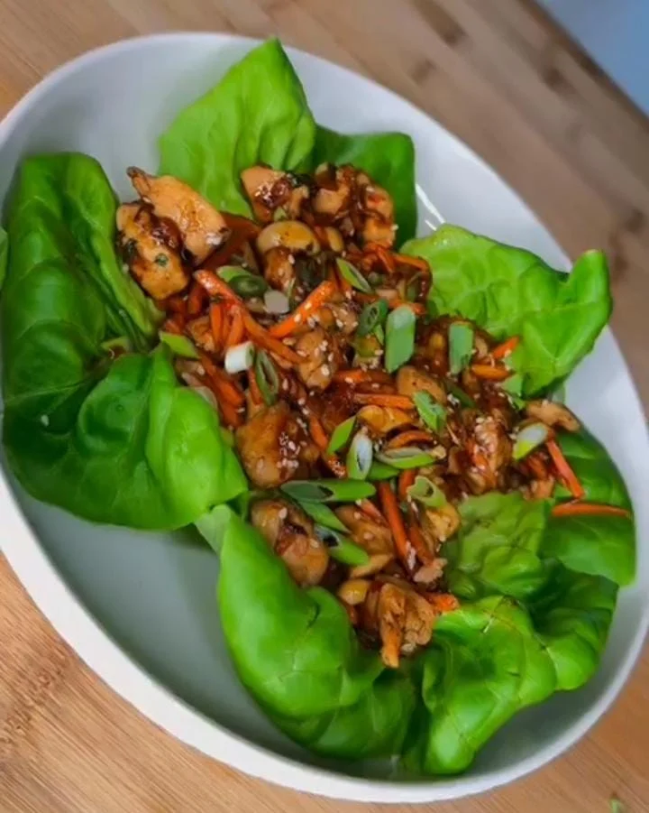 Asian Sesame Chicken Wrap