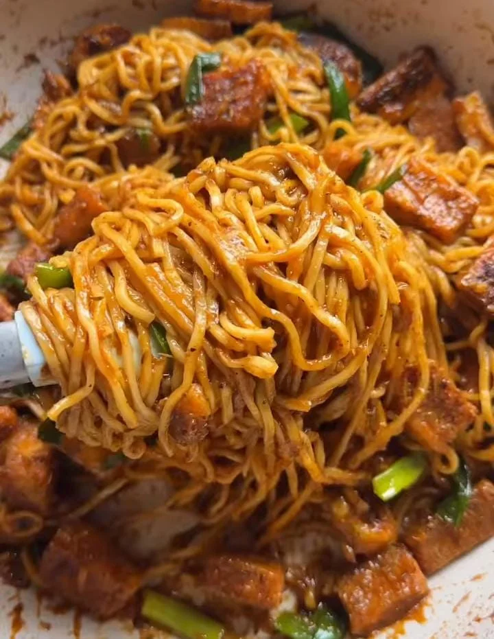 Chili Crisp Tofu Noodles