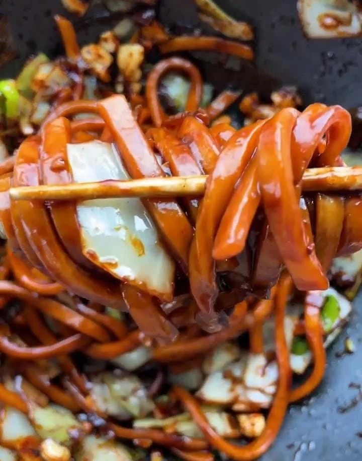 Cashew Veggie Chinese Noodles