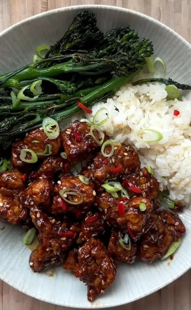 Sesame Tofu Teriyaki Stir Fry