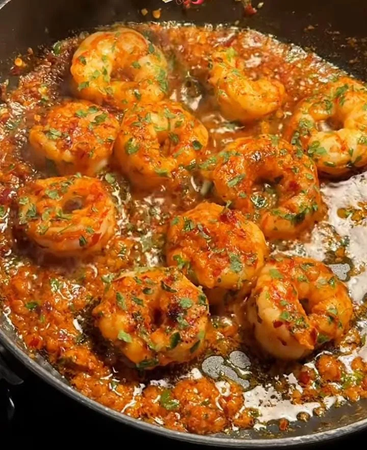Garlic Butter Grilled Shrimp