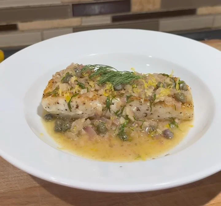 Lemon Dill Halibut