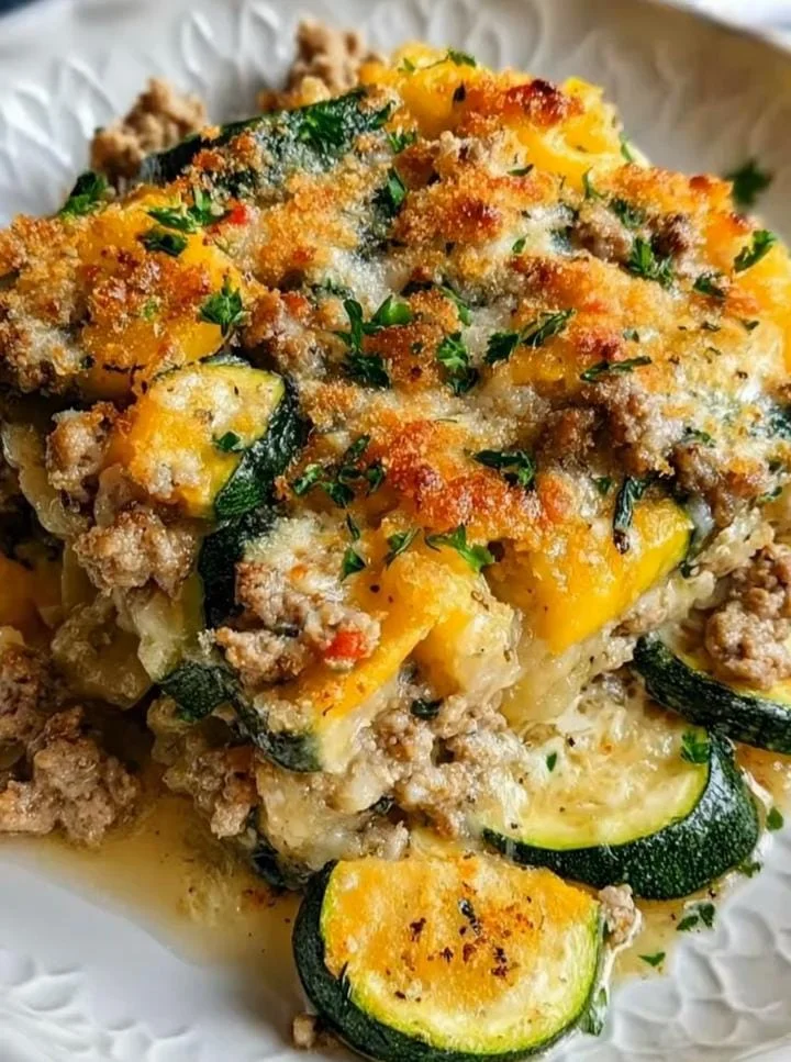 Cajun Turkey and Zucchini Skillet