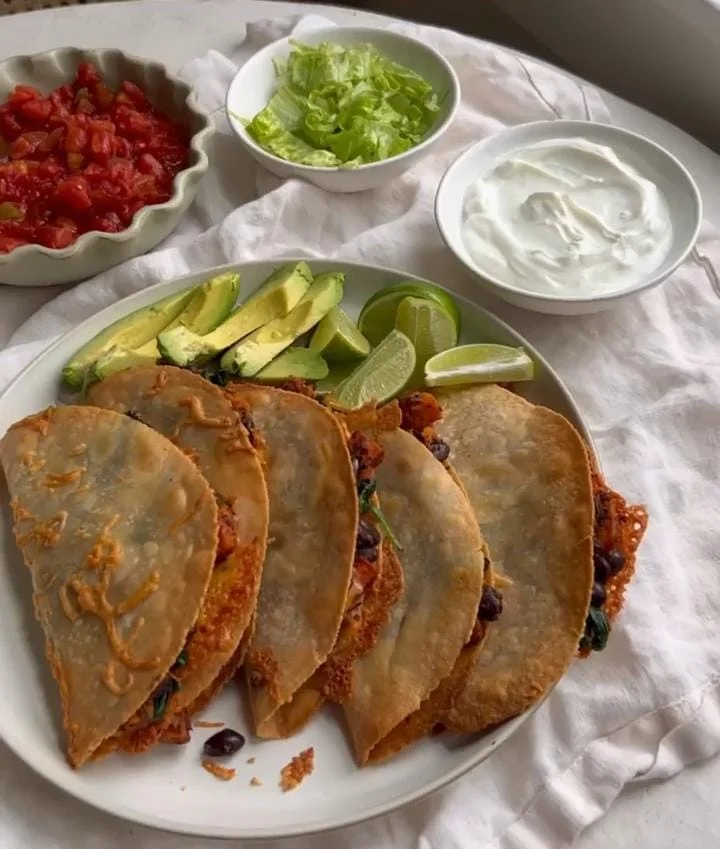  Black Bean Sweet Potato Tacos