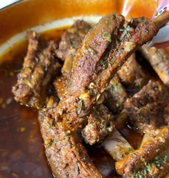 Lemon Herb Crockpot Ribs