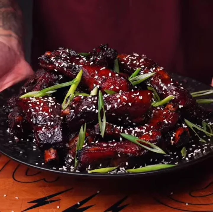 Pineapple Teriyaki Crockpot Ribs