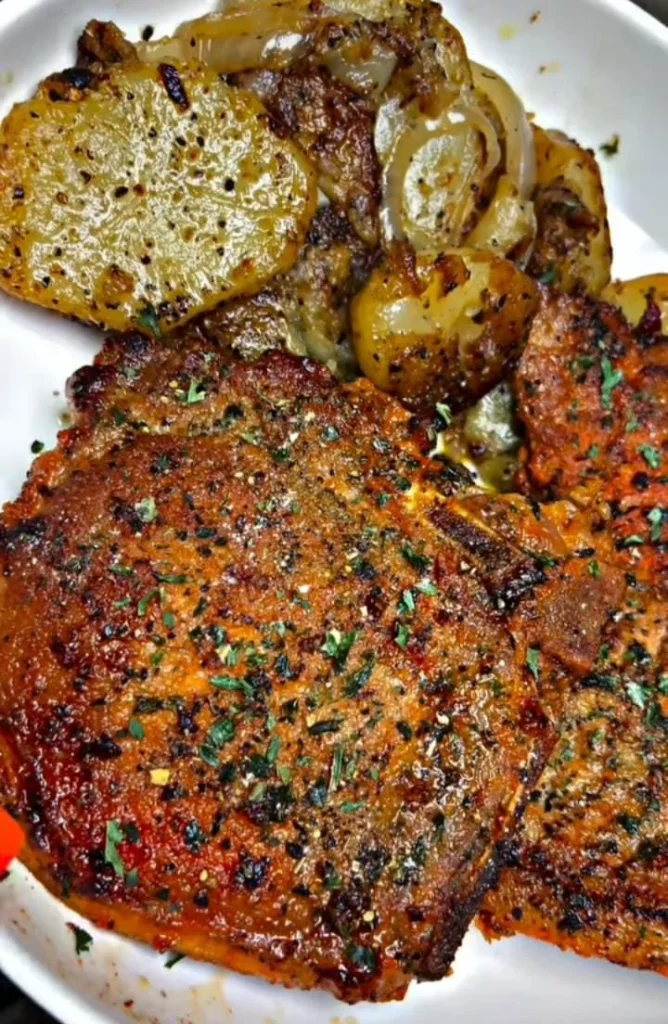 Lemon Pepper Pork Chops