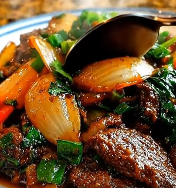 Spicy Szechuan Ground Beef Stir-Fry