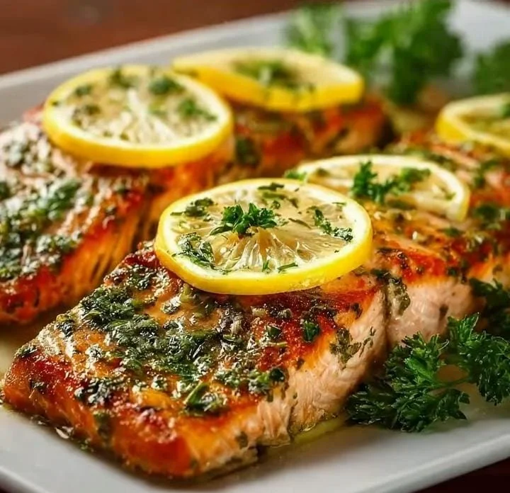 Lemon Herb Mediterranean Salmon recipes