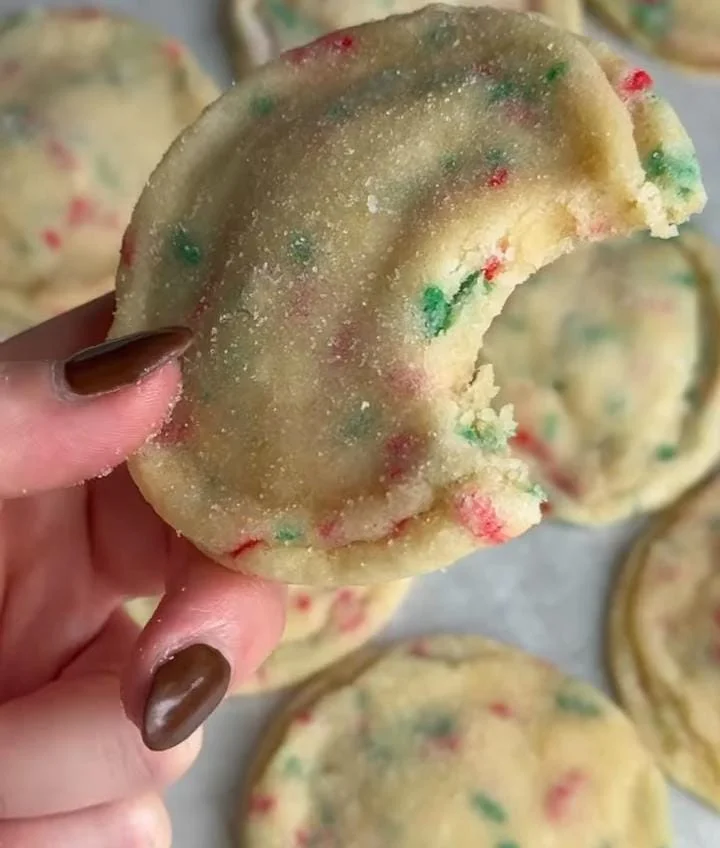Chewy Fruity Pebbles Sugar Cookies