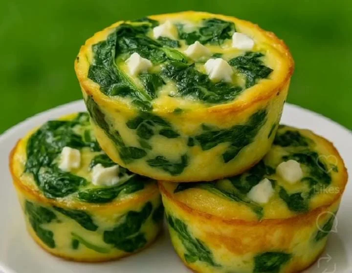 Spinach and Feta Egg Muffins