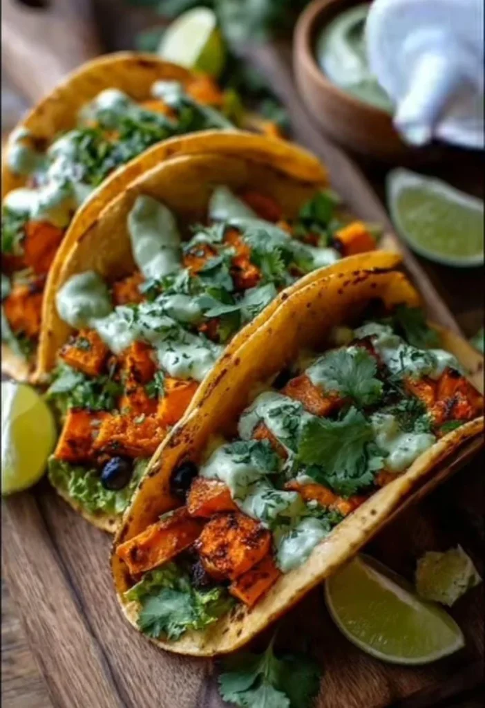 Sweet Potato & Black Bean Tacos