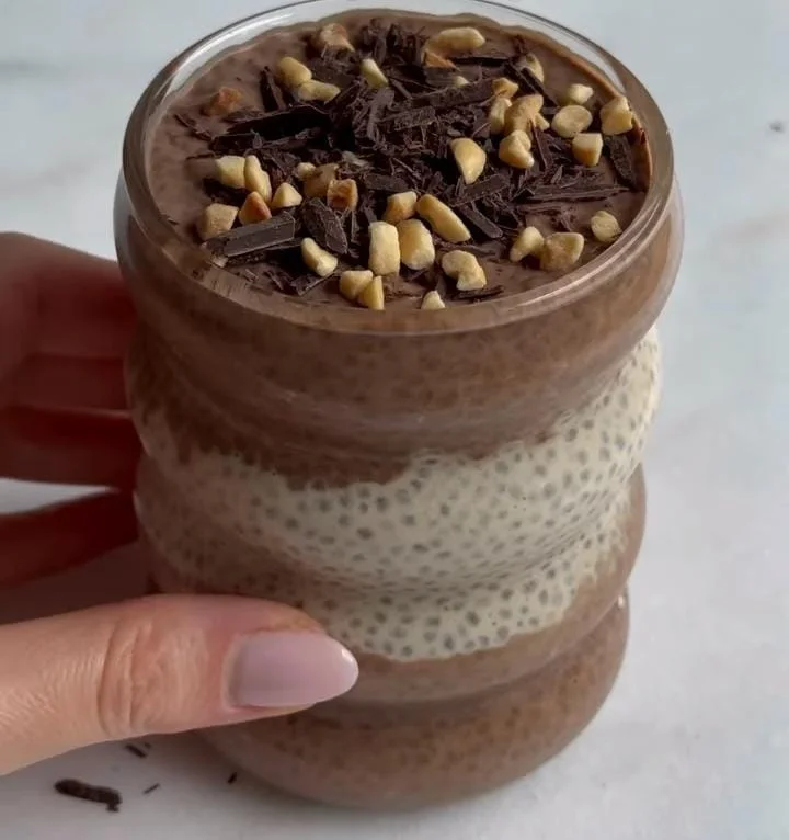 Chocolate Peanut Butter Chia Pudding