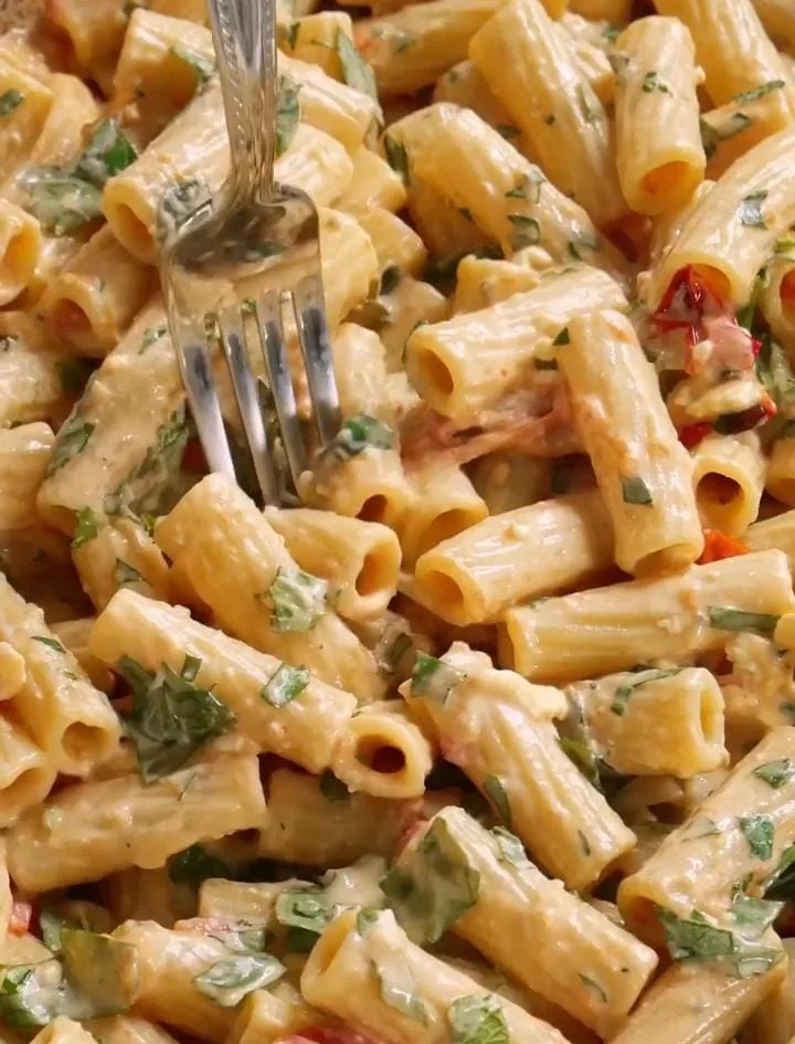 Creamy Pasta Salad with Greek Yogurt Dressing