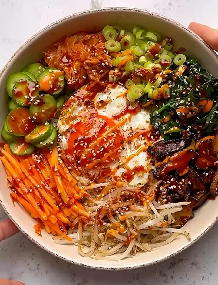 Vegan Tofu Rainbow Ramen Bowl