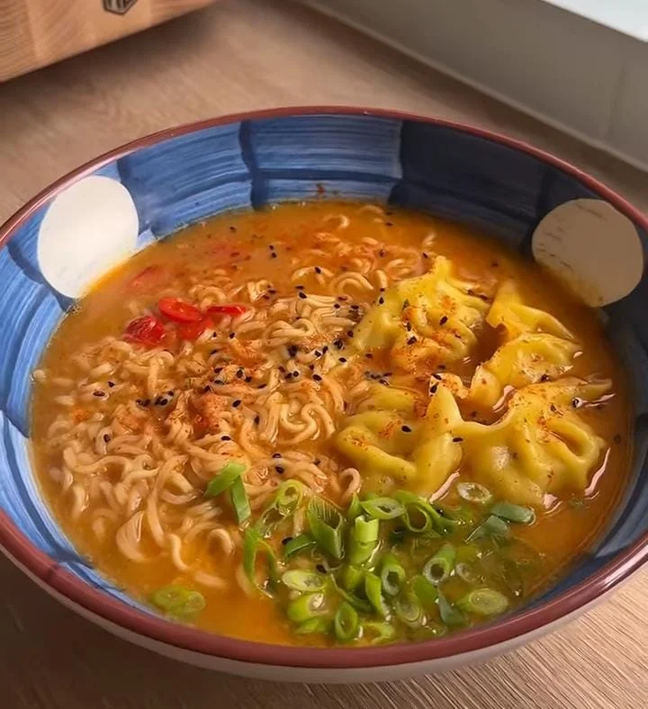 Thai-Inspired Coconut Curry Ramen Bowl