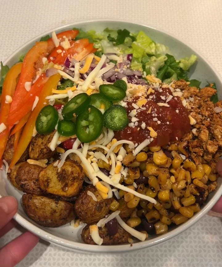  Ground Chicken Taco Bowl