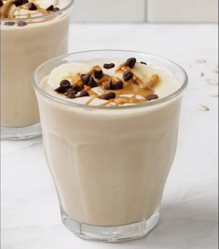 Creamy Banana Peanut Butter Smoothie