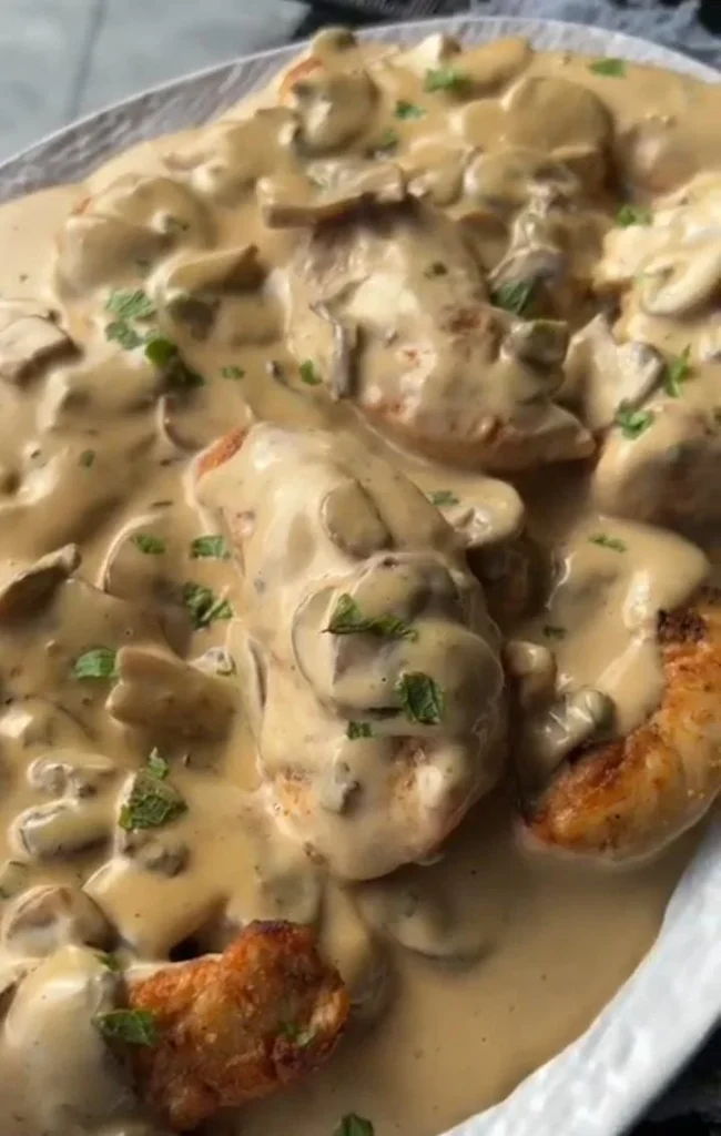 Creamy Mushroom Chicken