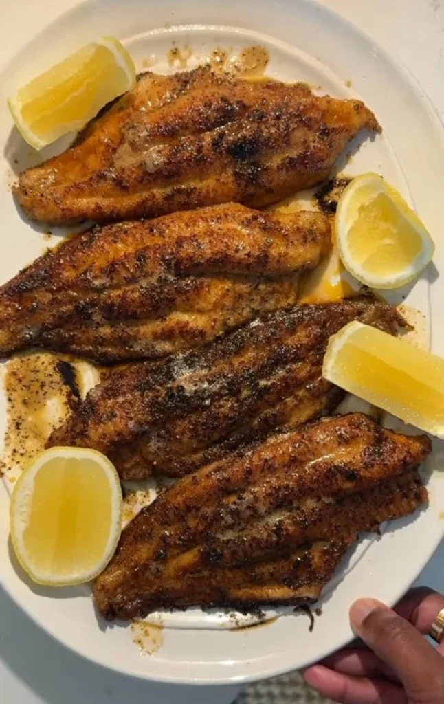 Cajun Style Baked Catfish