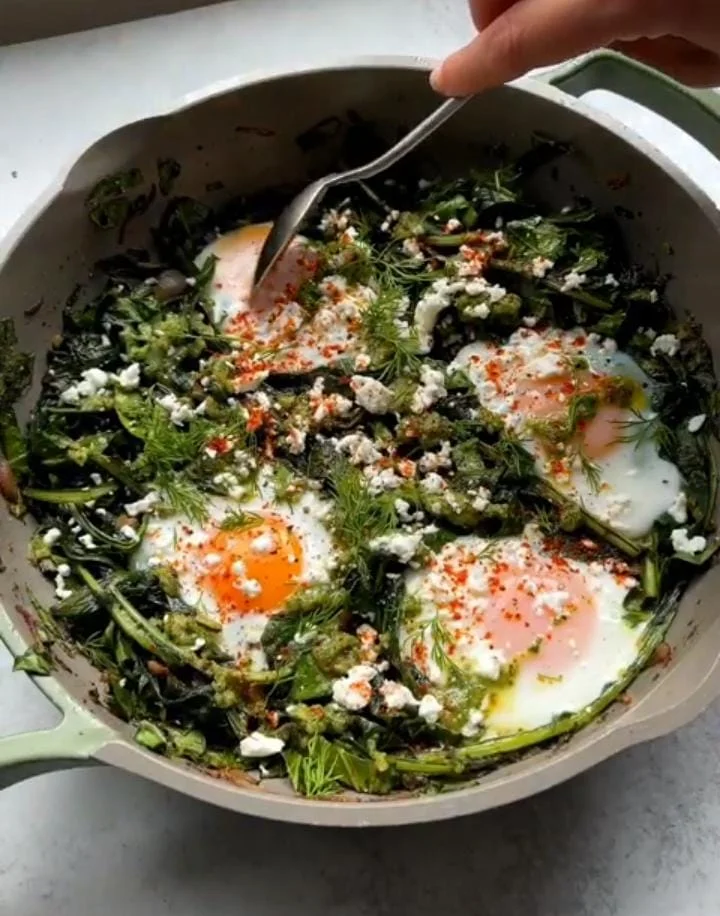 Collard Greens and Eggs