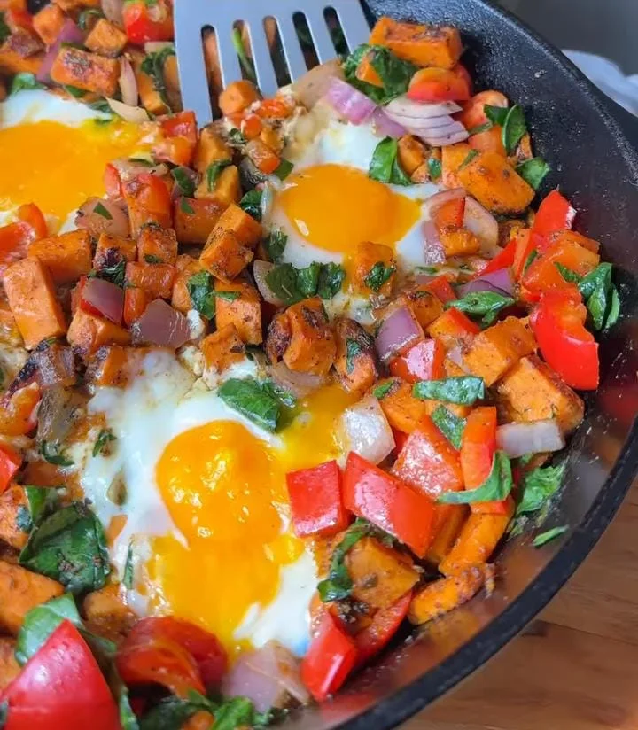Sweet Potato Hash with Sausage
