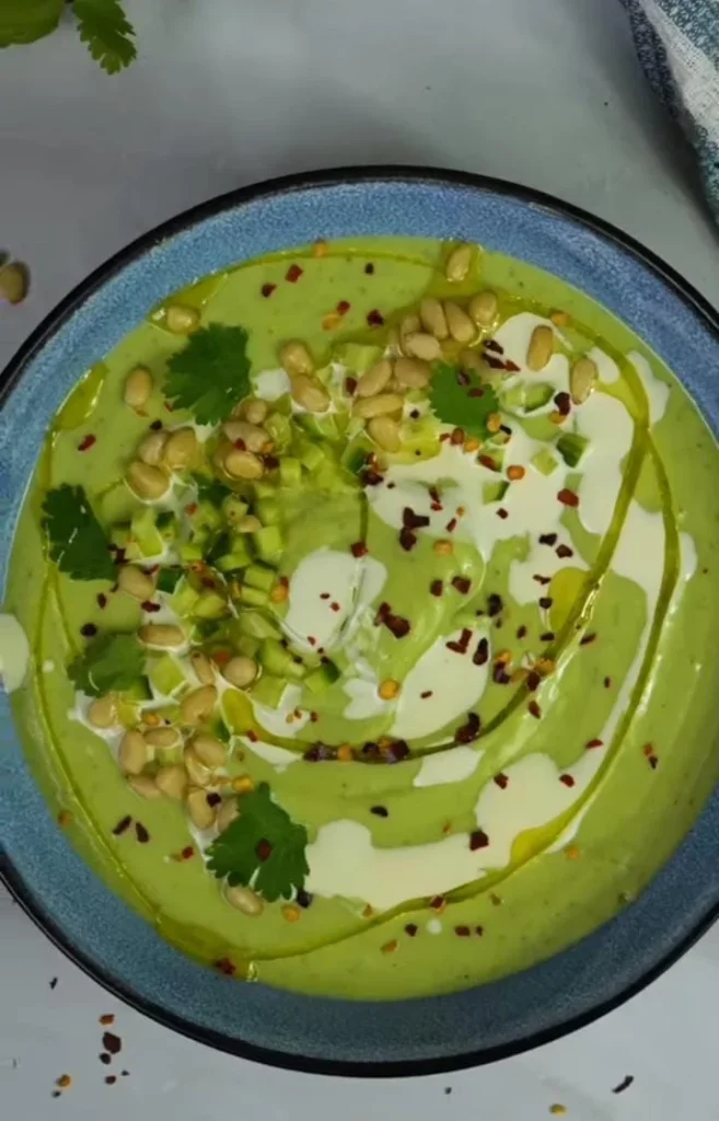 Avocado and Cucumber Soup