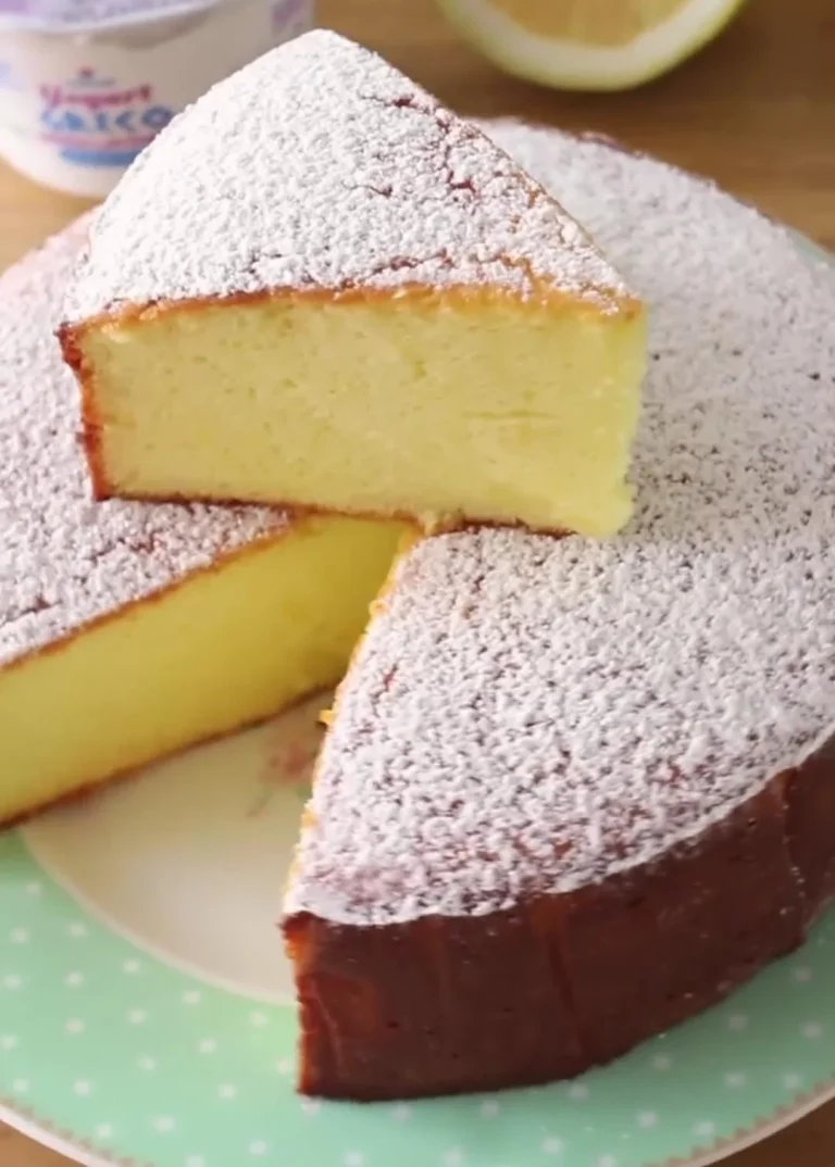 Moist Lemon Loaf Cake with Yogurt Glaze