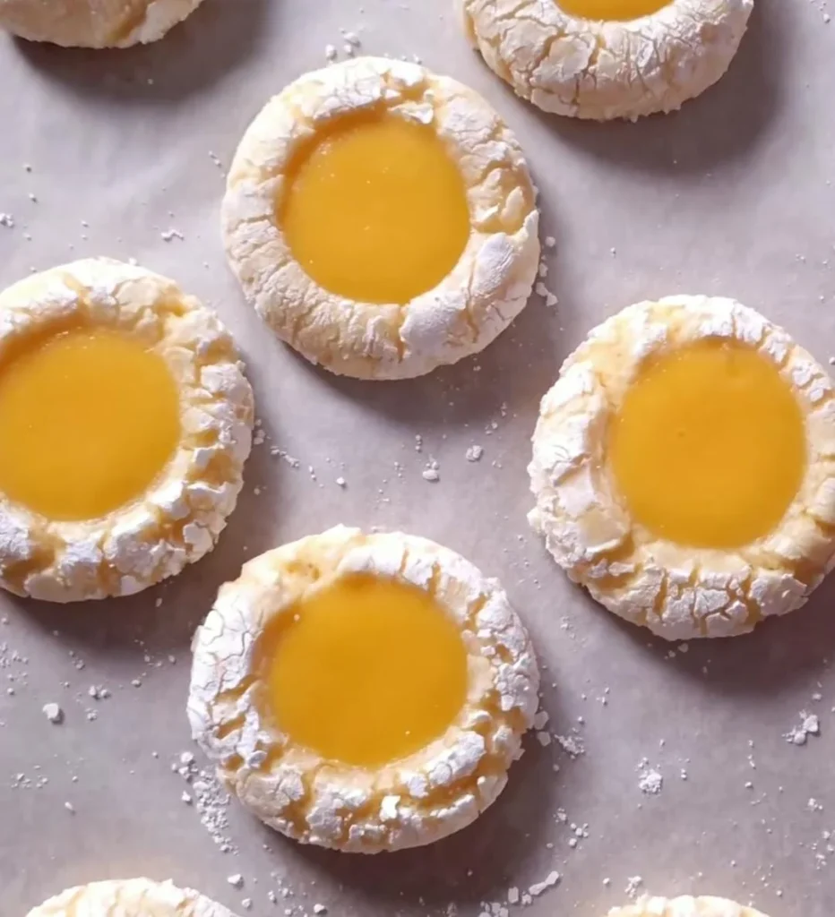 Soft Lemon Sugar Cookies