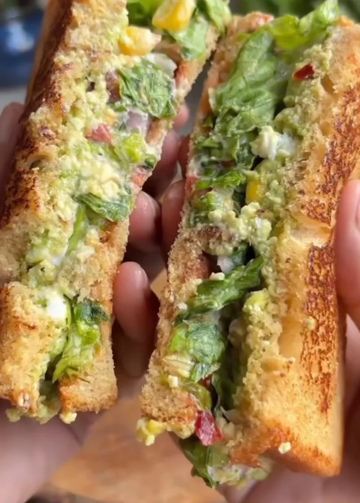 Ham and Avocado Sandwich