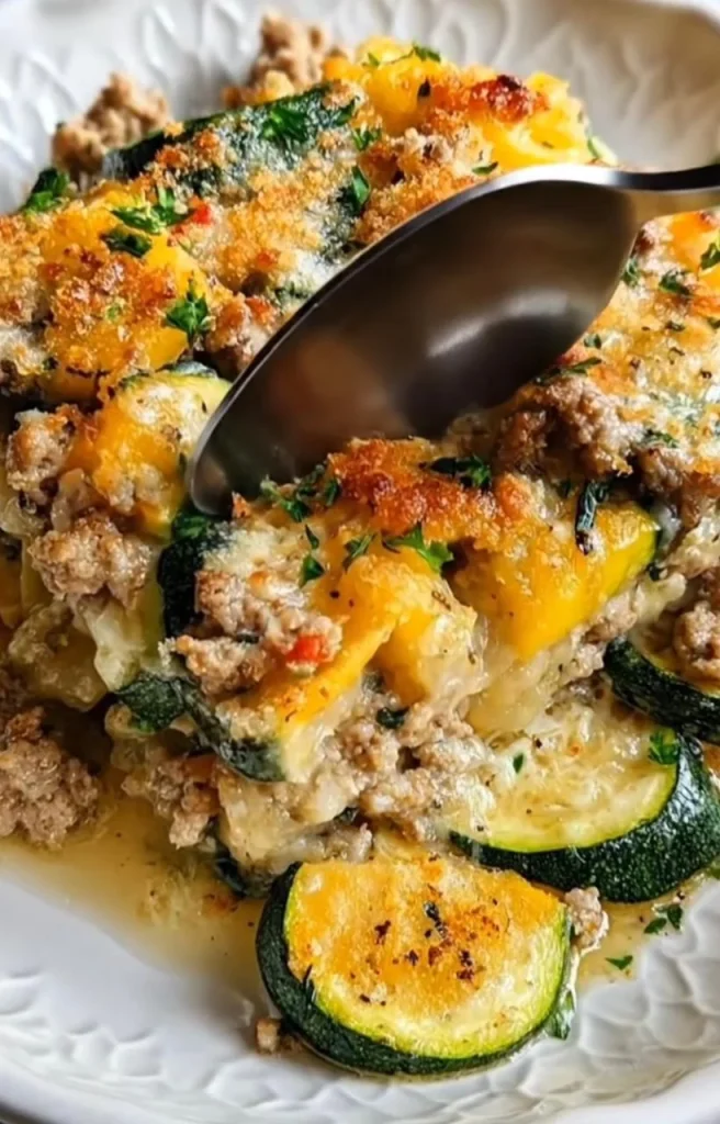 Turkey Zucchini Skillet
