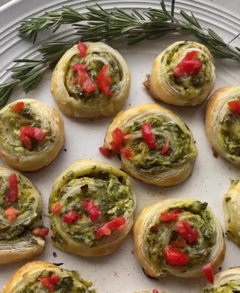 Veggie & Cheese Pinwheels