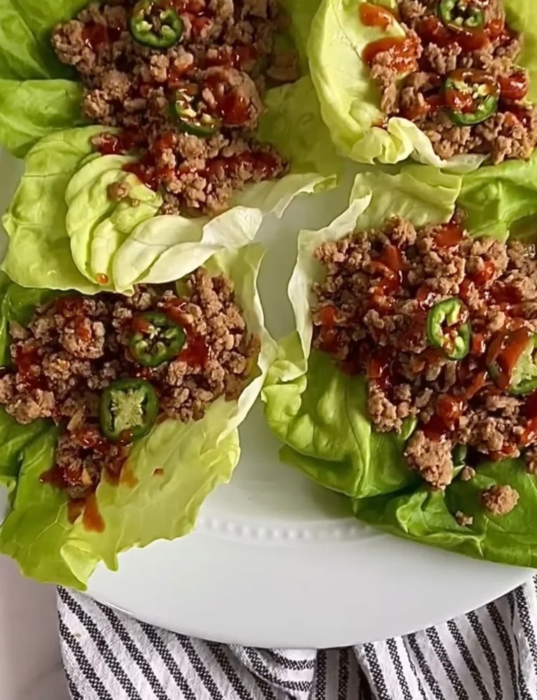 Turkey Avocado Lettuce Wraps