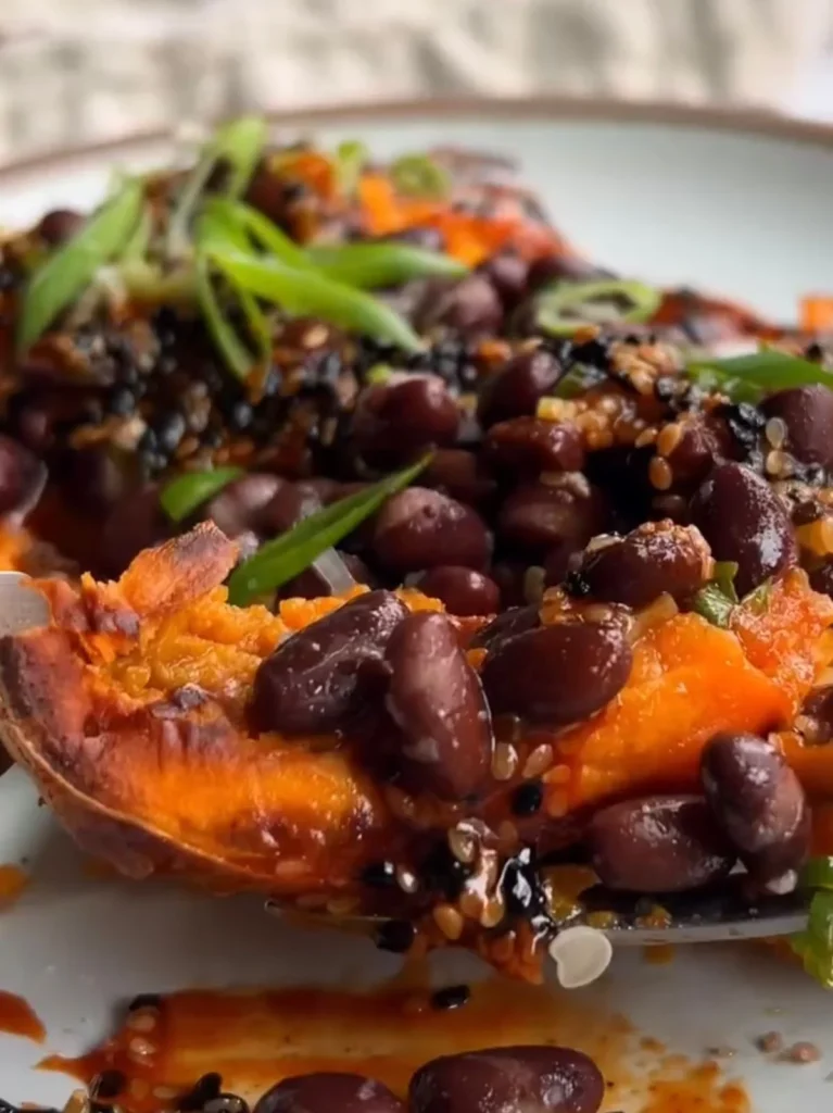 Sweet Potato and Black Bean Casserole