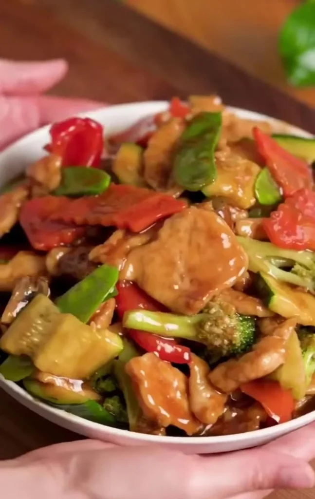 Chicken and Vegetable Stir-Fry Freezer Meal