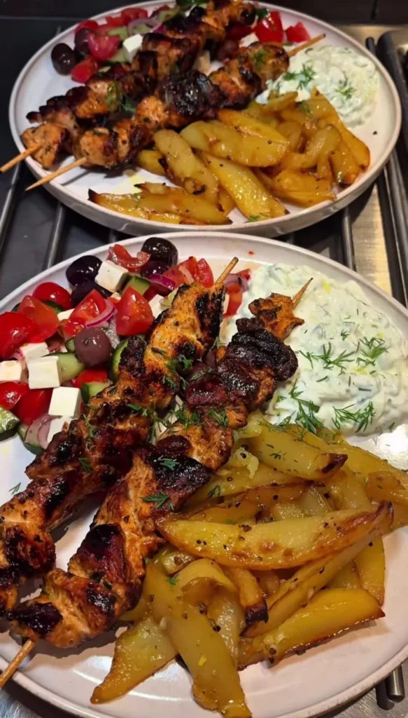 Greek Chicken Souvlaki