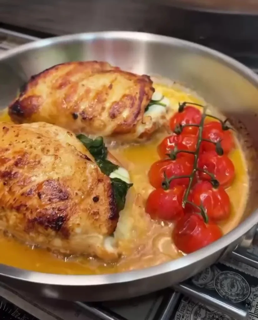 Mediterranean Stuffed Chicken