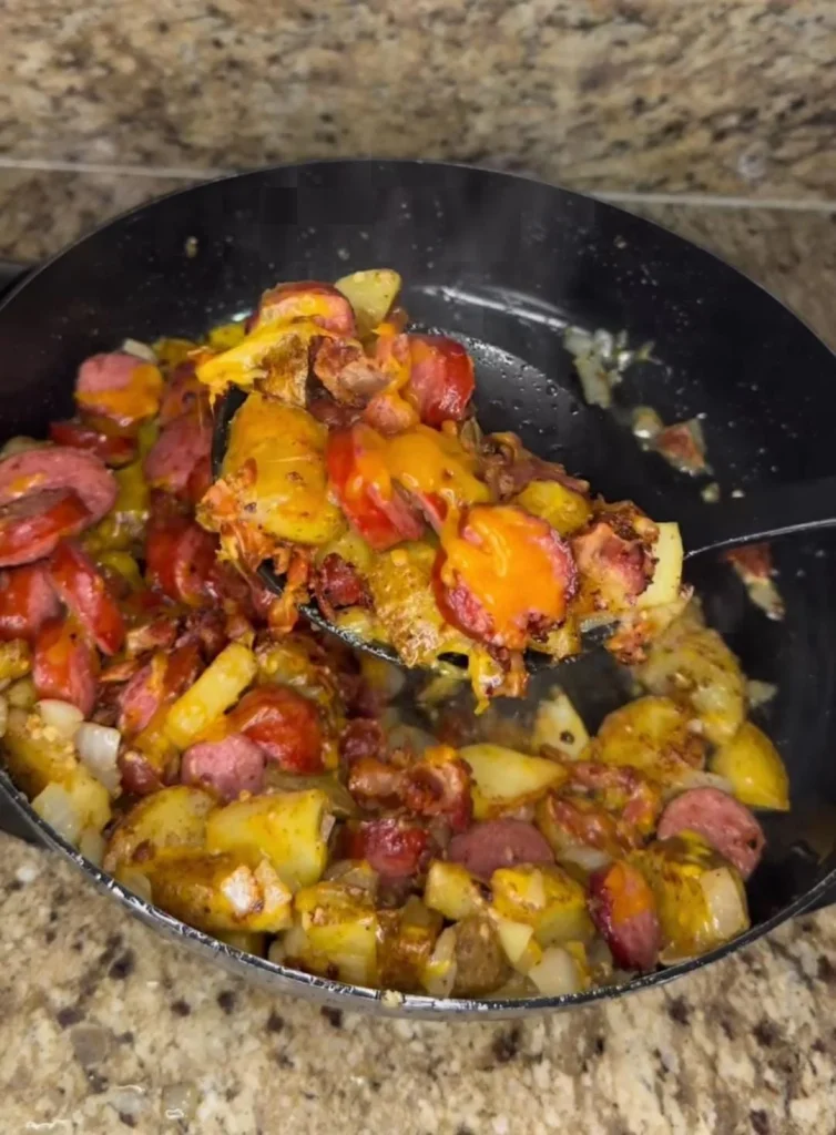 Turkey Sausage Breakfast Skillet