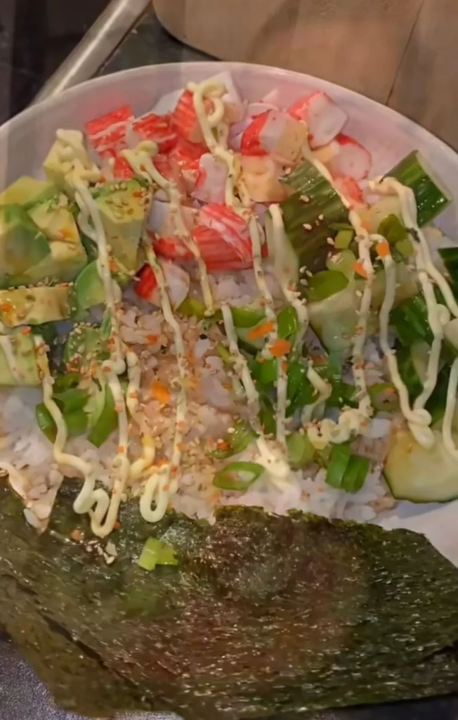 California Roll Sushi Bowl