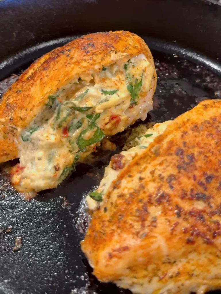 Caprese Stuffed Chicken