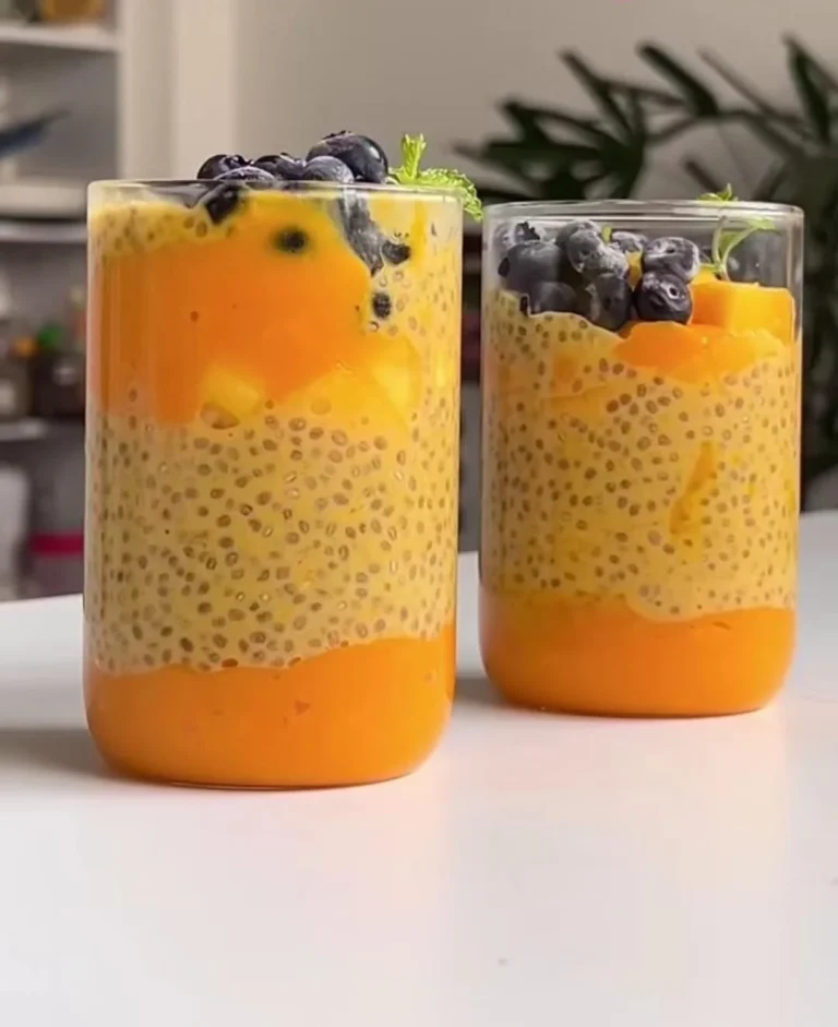 Tropical Mango Chia Parfait