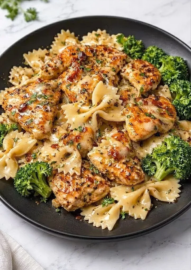 Lemon Garlic Chicken with Broccoli