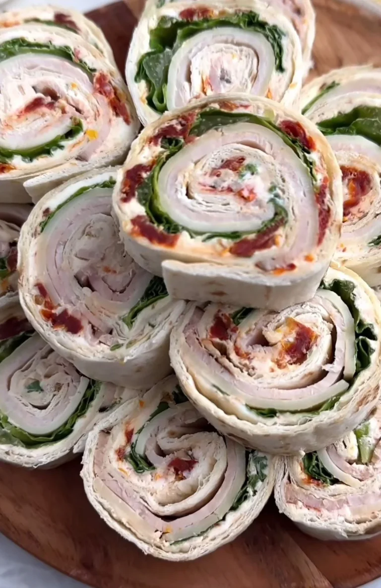Turkey and Avocado Pinwheels