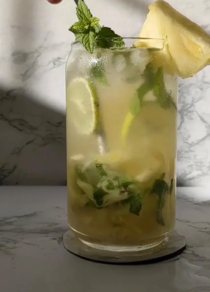 Pineapple Ginger Coconut Cooler