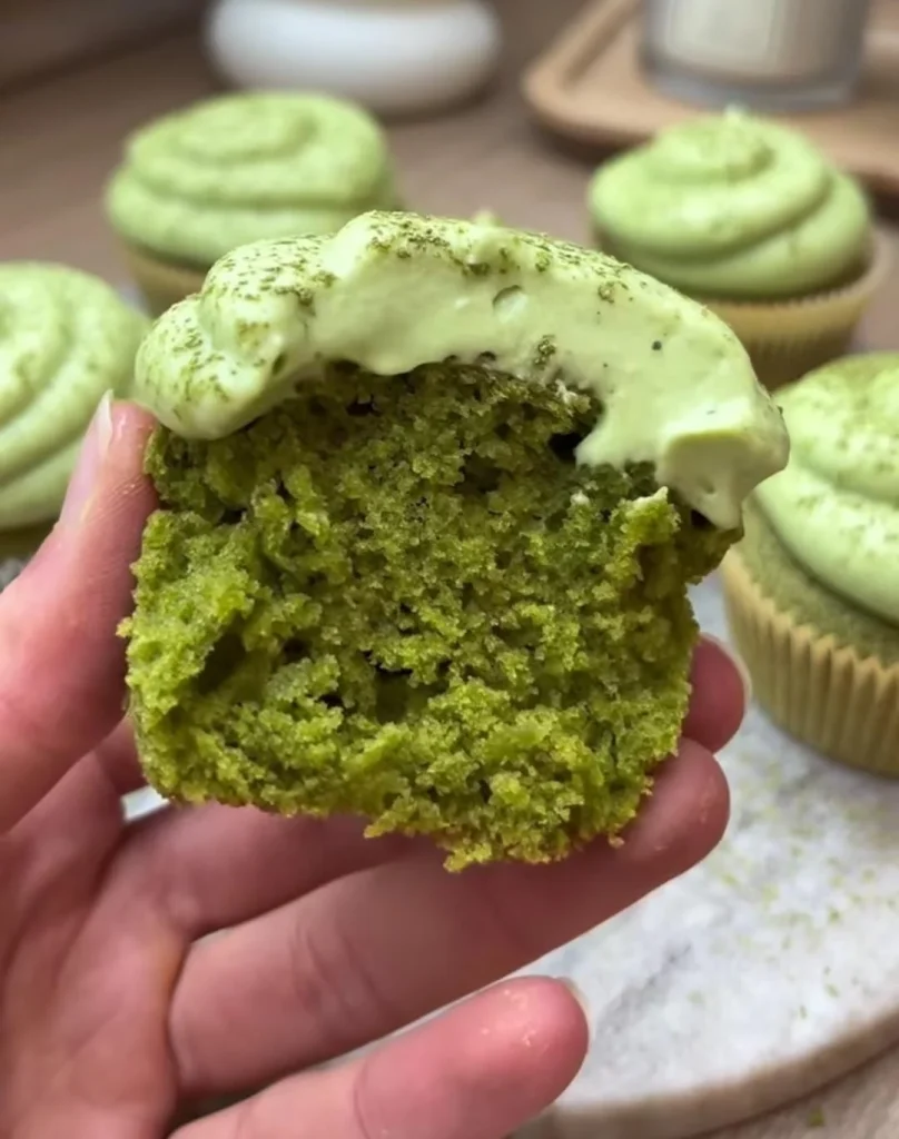 Matcha Green Tea Cupcakes