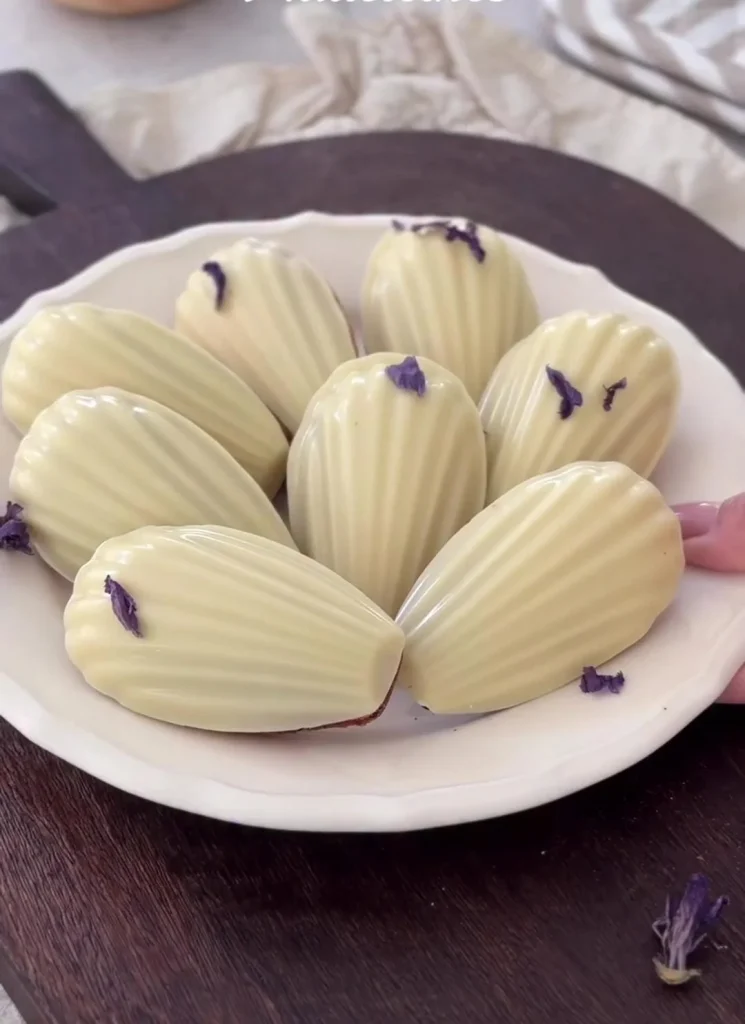 Earl Grey Infused Madeleines